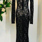Persephone - Deadly Sheer Floral Lace Maxi dress - PRE-ORDER