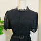 Annabel - Romantic Cottage Goth Tiered Dress - PRE-ORDER