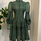 Morgana - Romantic Victorian Inspired Party Dress - SAGE - PRE-ORDER