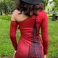 Elspeth - Comfy Cathedral Maxi Dress - READY to SHIP