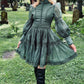 Morgana - Romantic Victorian Inspired Party Dress - SAGE - PRE-ORDER
