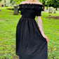 Hilda - Dark Plaid Cottage Dress - PRE-ORDER