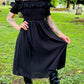 Hilda - Dark Plaid Cottage Dress - PRE-ORDER