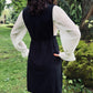 Rue - Dark Academia Sweater Dress - READY TO SHIP