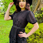 Annabel - Romantic Cottage Goth Tiered Dress - PRE-ORDER