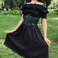 Hilda - Dark Plaid Cottage Dress - PRE-ORDER