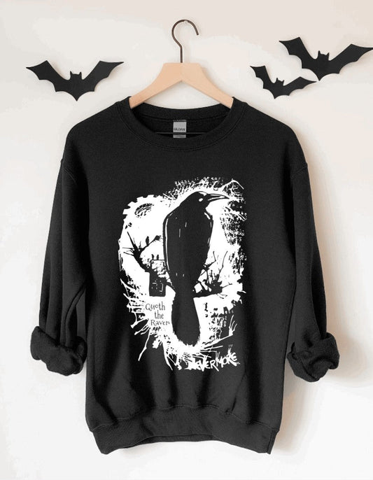 Nevermore Raven Pullover