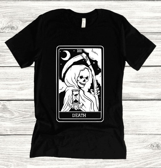 Death Tarot - Available in T-Shirt, Pullover, Hoodie, Tank or Long Sleeve