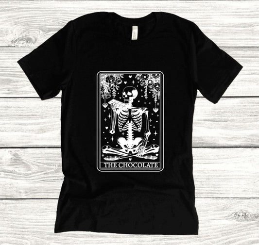 The Chocolate Tarot - Available in T-Shirt, Pullover, Hoodie, Tank or Long Sleeve