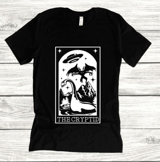 The Cryptid Tarot - Available in T-Shirt, Pullover, Hoodie, Tank or Long Sleeve