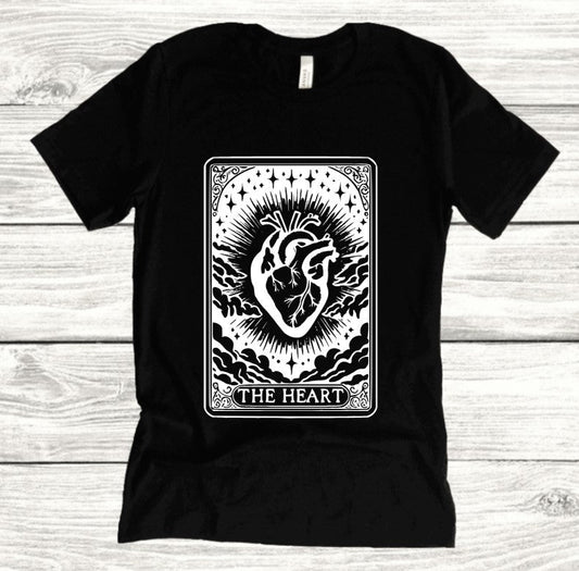 The Heart Tarot - Available in T-Shirt, Pullover, Hoodie, Tank or Long Sleeve