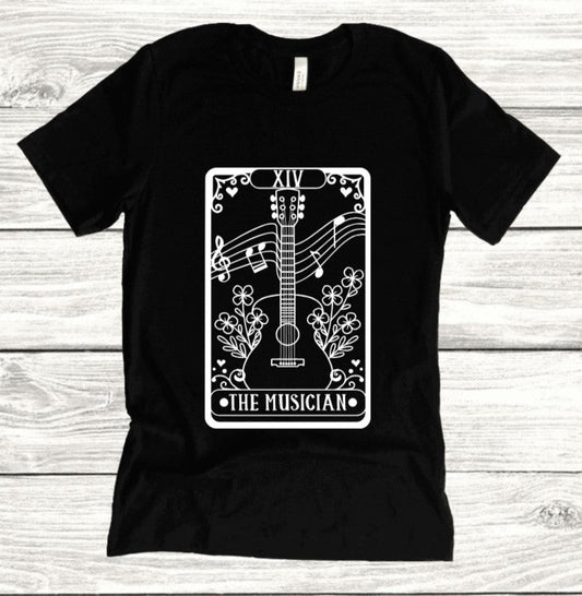 The Musician Tarot - Available in T-Shirt, Pullover, Hoodie, Tank or Long Sleeve