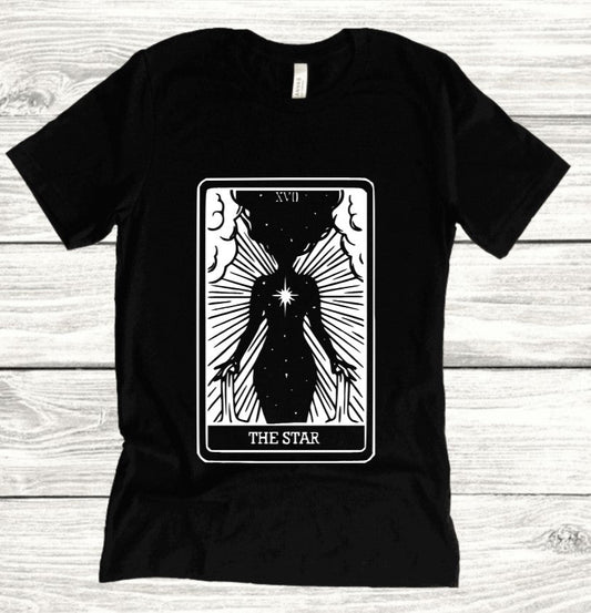 The Star Tarot - Available in T-Shirt, Pullover, Hoodie, Tank or Long Sleeve