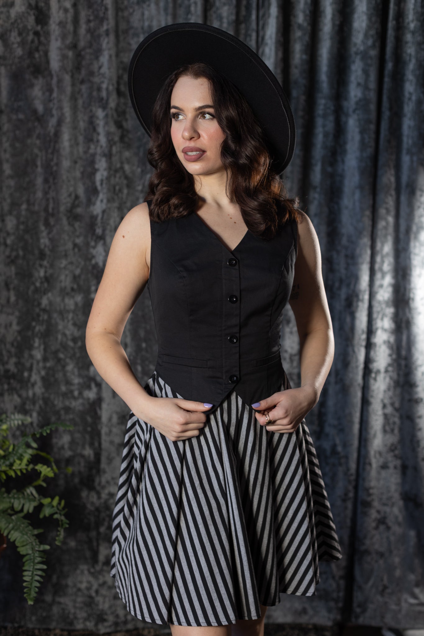 Matilda - Classic Dark Academia Dress - Pre-Order