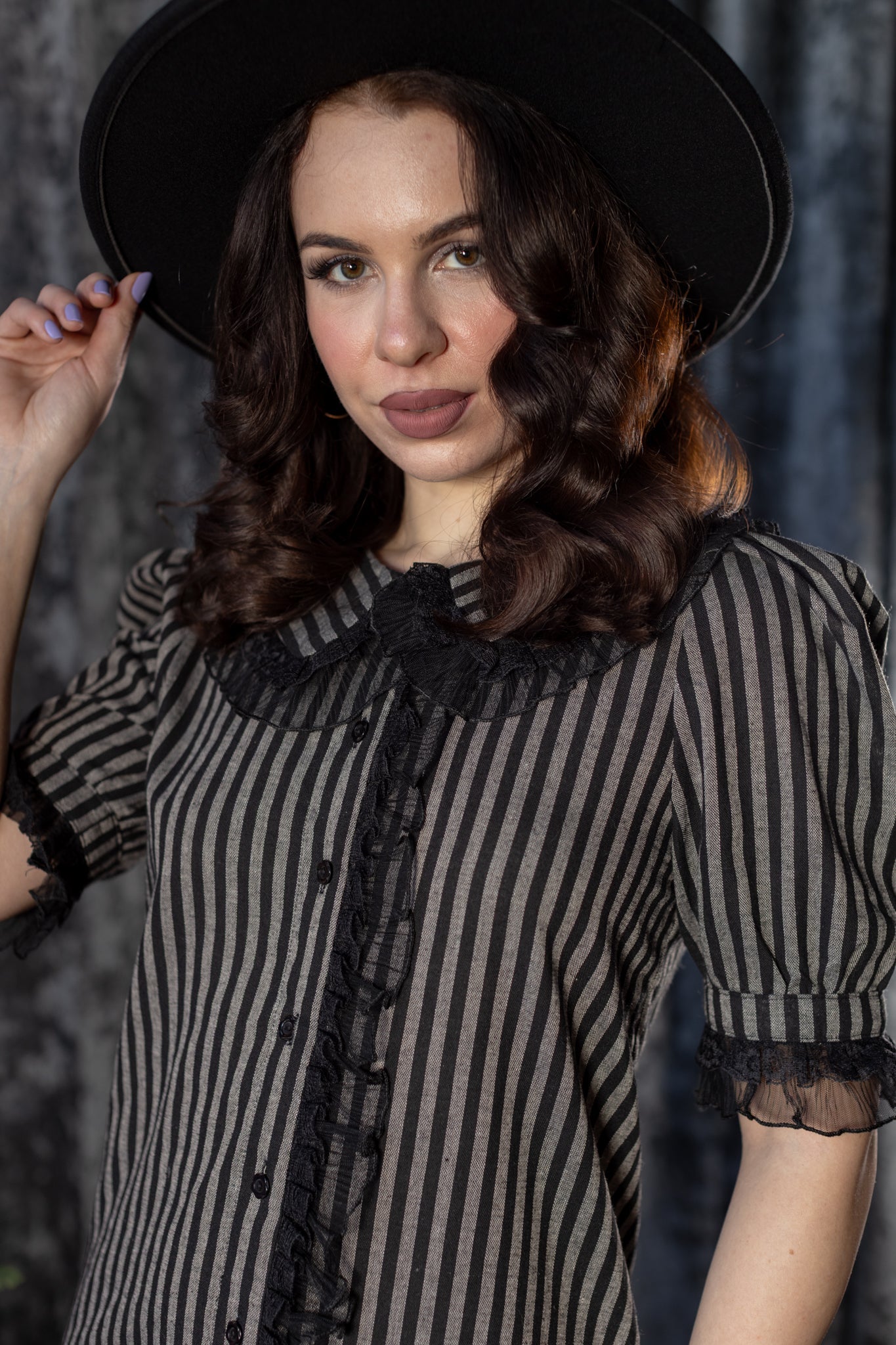 Circe - Striped Mini Dress  - Pre-Order