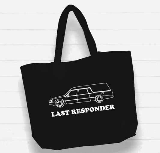 Beach Bag / XL Tote Bag - "last responder"