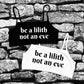 Bra Top - Be a lilith not an eve