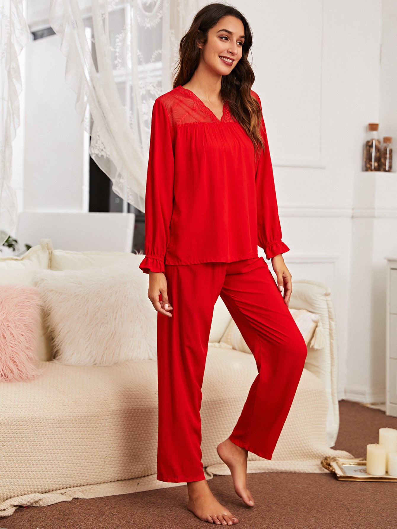 Bamboo Fiber Pajamas for Ladies