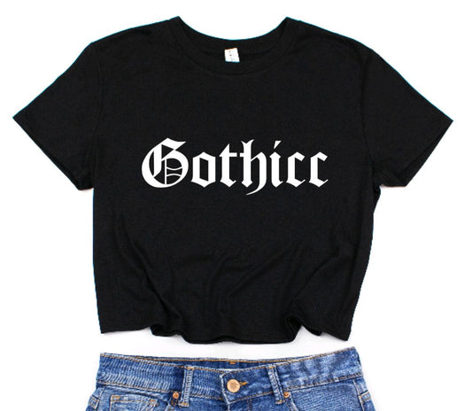 Gothicc Cropped T-Shirt