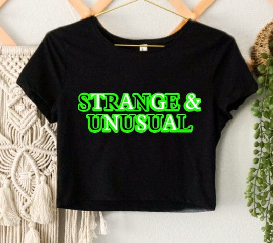 Cropped T-Shirt - Strange and Unusual