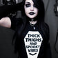 Thick Thighs & Spooky Vibes T-Shirt