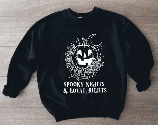 Spooky Nights & Equal Rights Pullover
