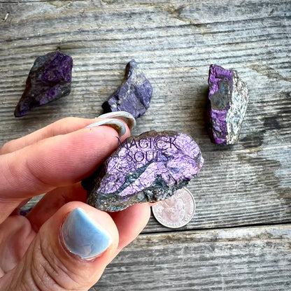 RARE Purpurite Mineral Specimen from Namibia