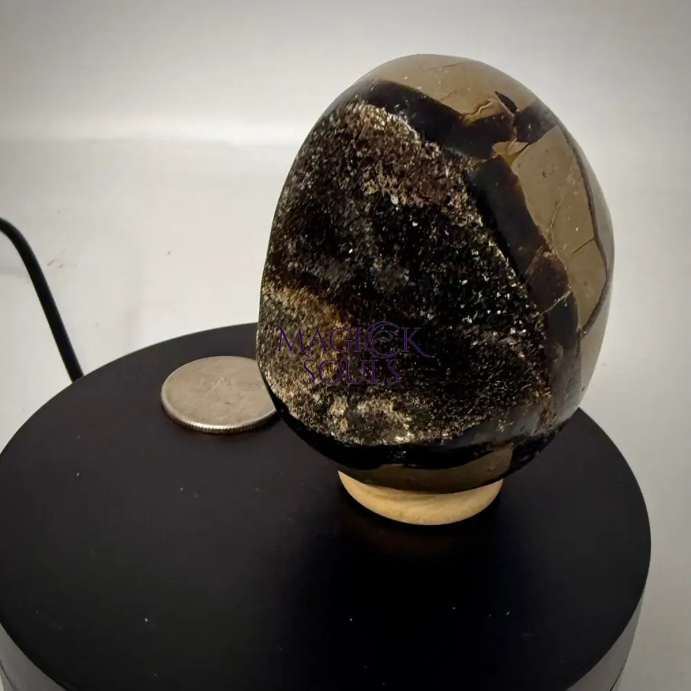 Septarian Druzy Dragon Egg UV Reactive