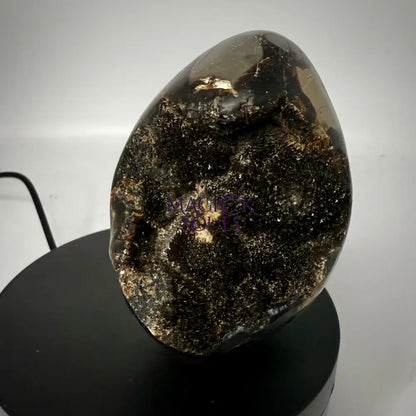 Septarian Druzy Dragon Egg UV Reactive