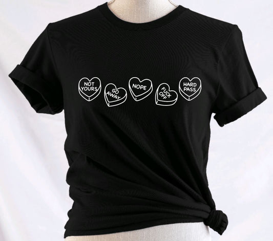 Conversation Hearts T-Shirt