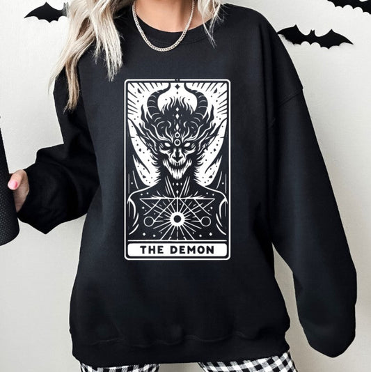 The Demon Tarot  - Available in T-Shirt, Pullover, Hoodie, Tank or Long Sleeve