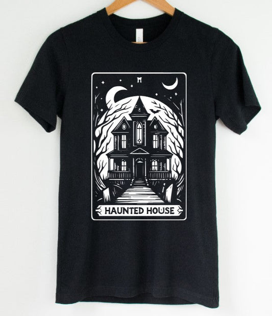 The Haunted House Tarot  - Available in T-Shirt, Pullover, Hoodie, Tank or Long Sleeve