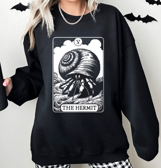The Hermit Tarot  - Available in T-Shirt, Pullover, Hoodie, Tank or Long Sleeve