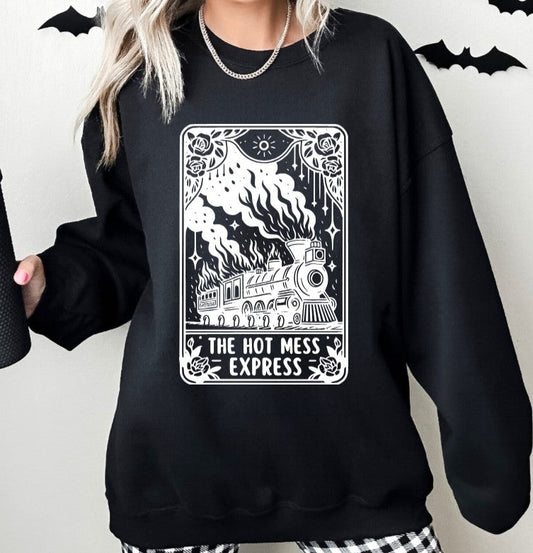 The Hot Mess Express Tarot  - Available in T-Shirt, Pullover, Hoodie, Tank or Long Sleeve