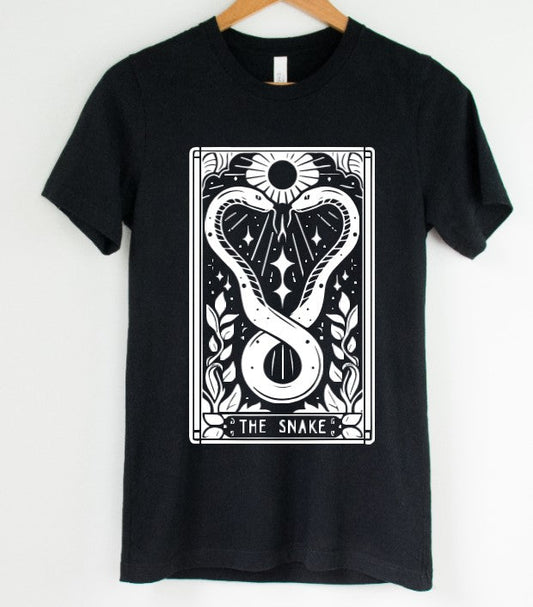 The Snake Tarot  - Available in T-Shirt, Pullover, Hoodie, Tank or Long Sleeve
