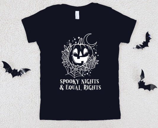 Spooky Nights & Equal rights T-Shirt