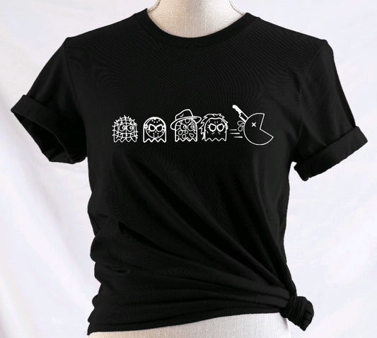 Horror Pacman - Available in T-Shirt, Pullover, Hoodie, Tank or Long Sleeve