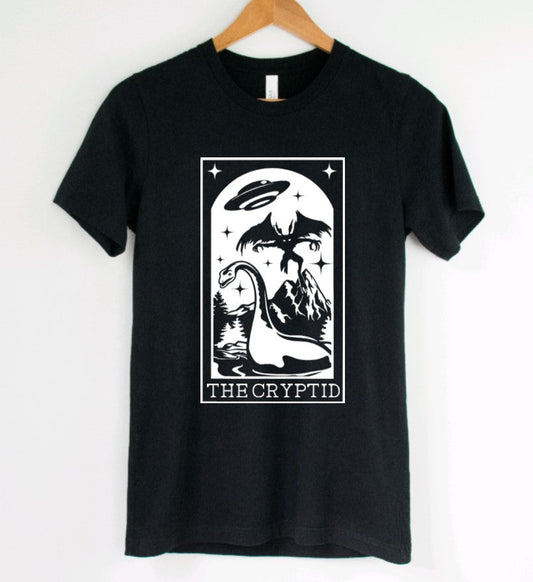 The Cryptid Tarot - Available in T-Shirt, Pullover, Hoodie, Tank or Long Sleeve