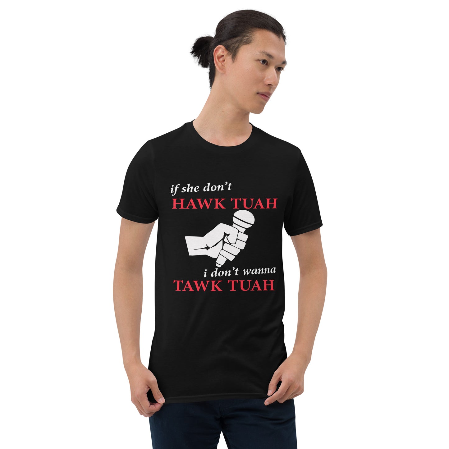 Hawk Tuah - Microphone (if SHE..) Shirt