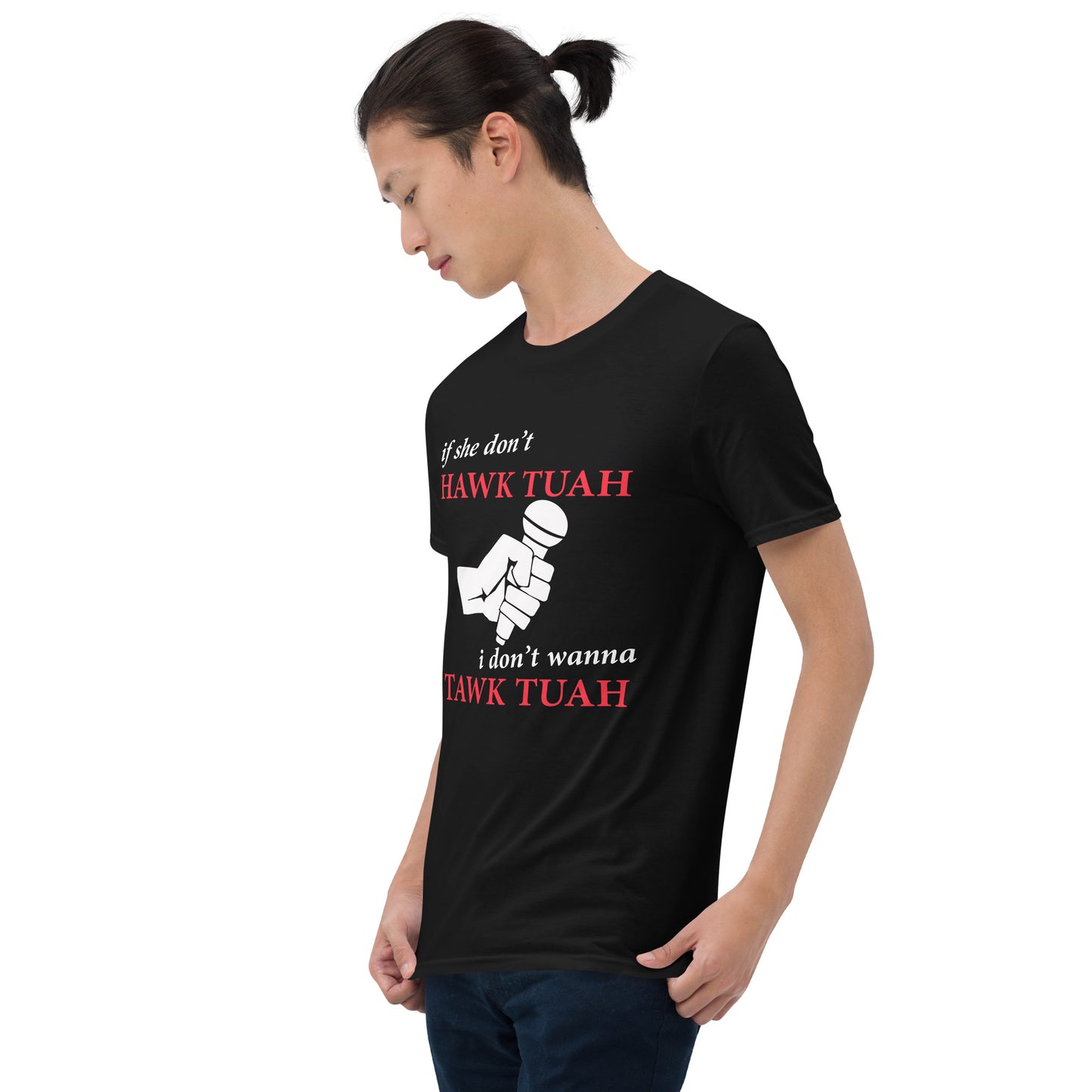 Hawk Tuah - Microphone (if SHE..) Shirt