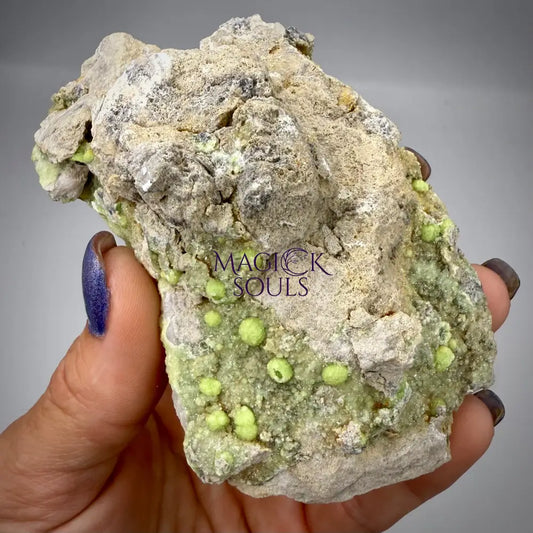 Wavellite – Mauldin Mountain, Arkansas, USA