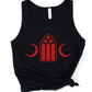Crimson Cathedral - Available in T-Shirt, Pullover, Hoodie, Tank or Long Sleeve