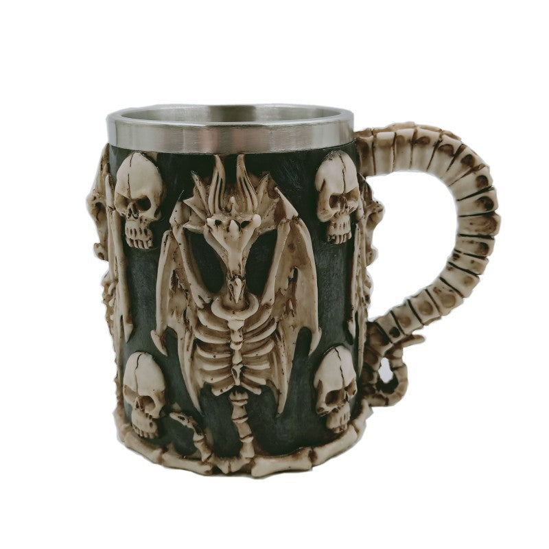 Gothic Skull Mug