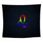 Zodiac Rainbow Tapestry Wall Hanging
