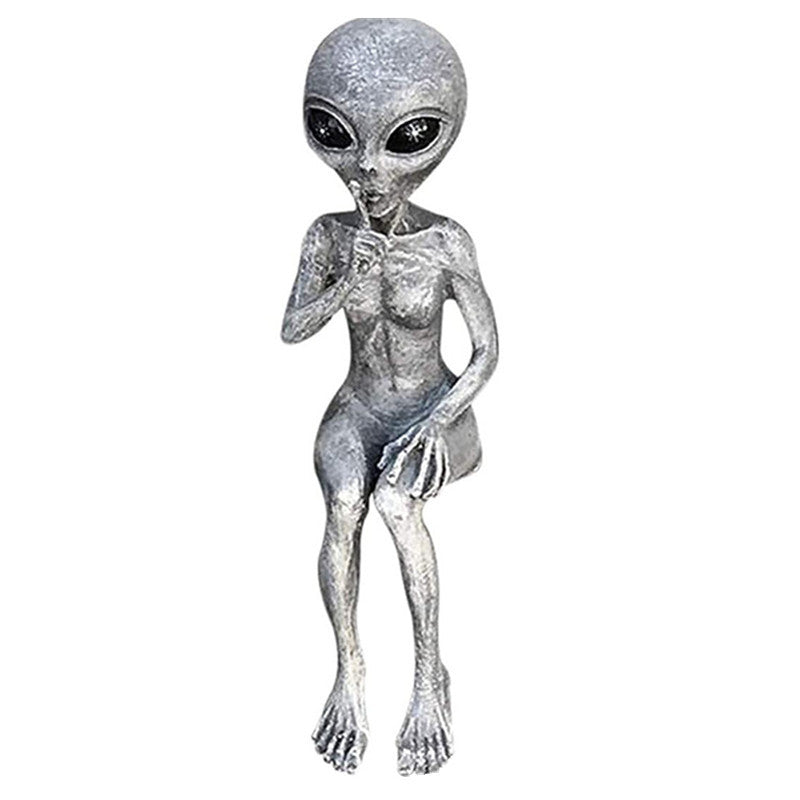 Alien Ornamental Garden Sculpture Statue