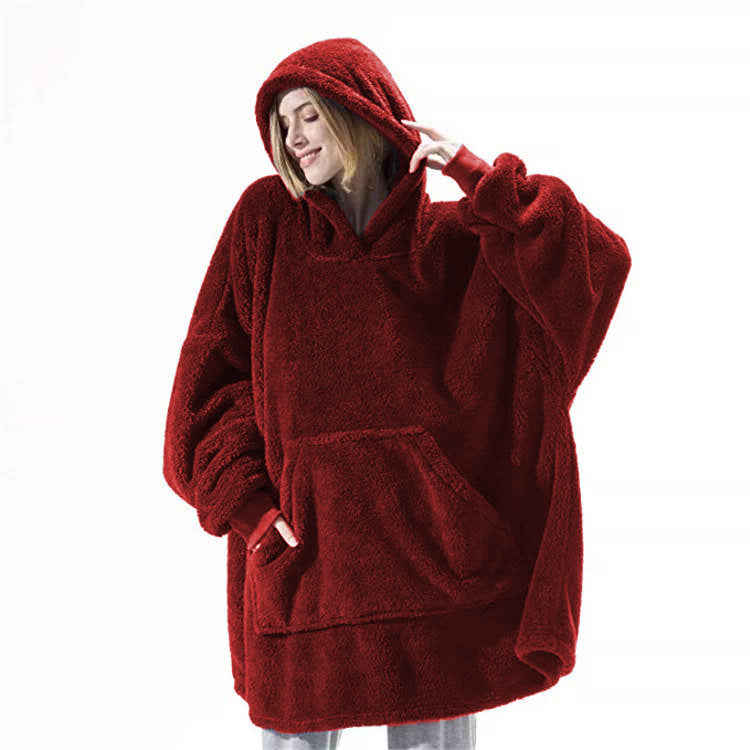 Supersized Big Pocket Hoodie Sweatshirt Loungewear