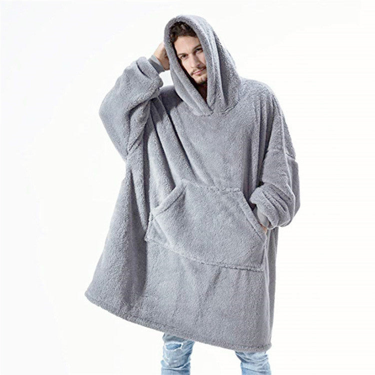 Supersized Big Pocket Hoodie Sweatshirt Loungewear