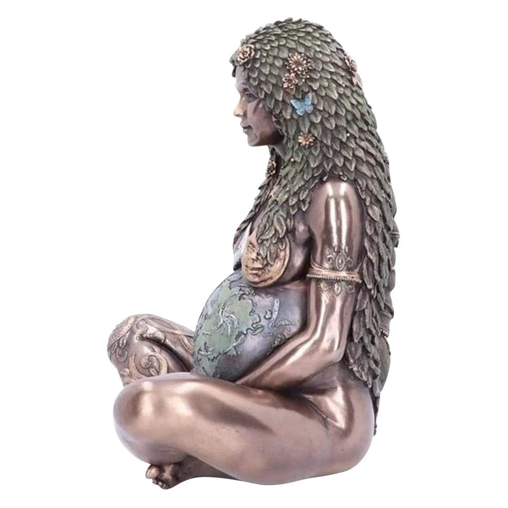 Mother Earth Goddess Garden Sculpture Statue