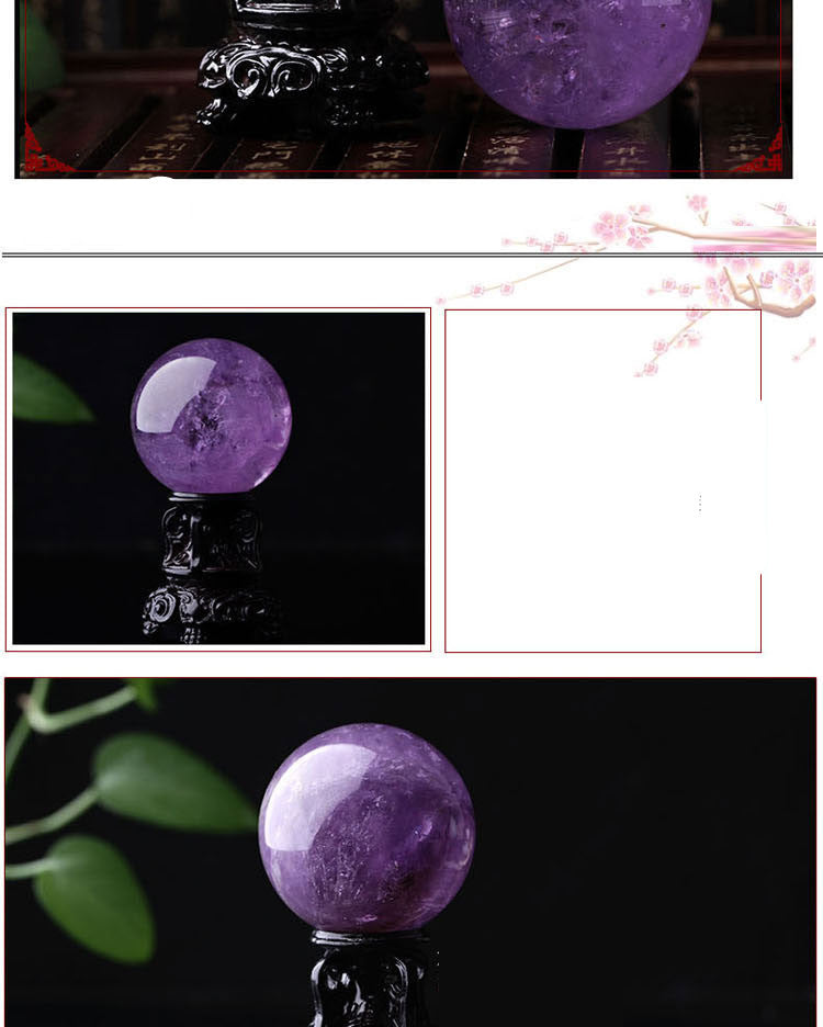 Amethyst Crystal Ball