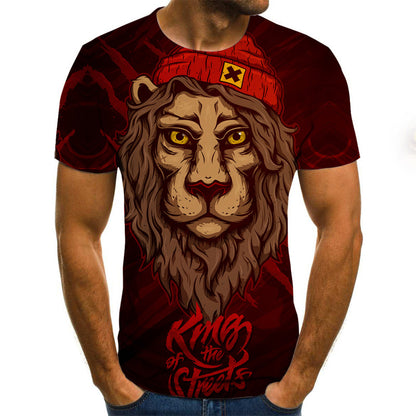 3D Lions (various styles) Printed T-Shirt